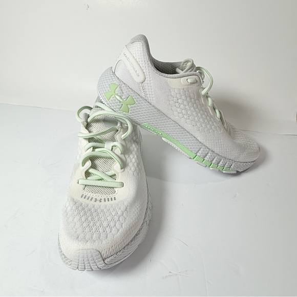 Under Armour Shoes - Under Armour Women's White and Light Green Athletic Shoes